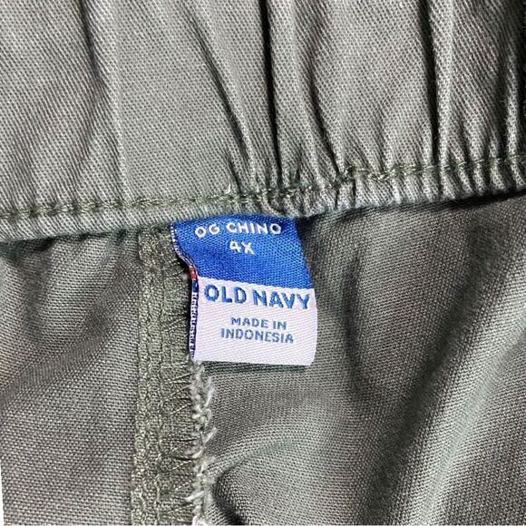 NWOT Old Navy High Waisted OGC Alpine Tundra Cuff Hem Chino Pants Plus Size 4X - Picture 4 of 13